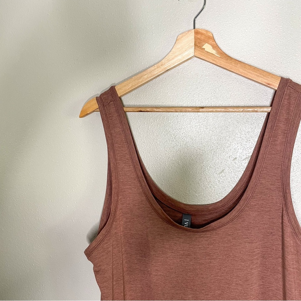 Vuori | Like New Lux Harem Jumpsuit in Terracotta Heather, Size Large - Picture 5 of 8